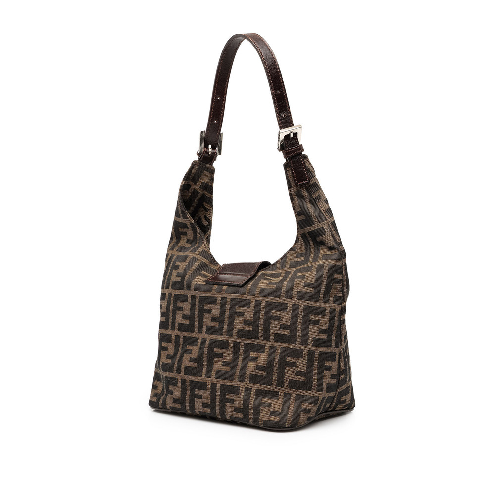 Pre-Loved Fendi Zucca Canvas Shoulder Bag - Picture 2 of 7